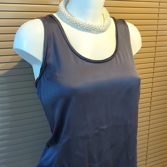 RRP£85 Reiss Riley silk front, slick breezy vest cami top perfect w Jeans/blazer - Picture 6 of 16